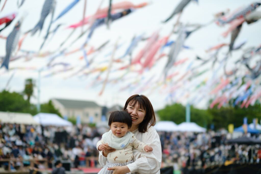 APS-C機で撮影した子供の写真　画質は十分だし背景も綺麗にボケている